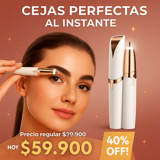 Depilador Eléctrico de Cejas