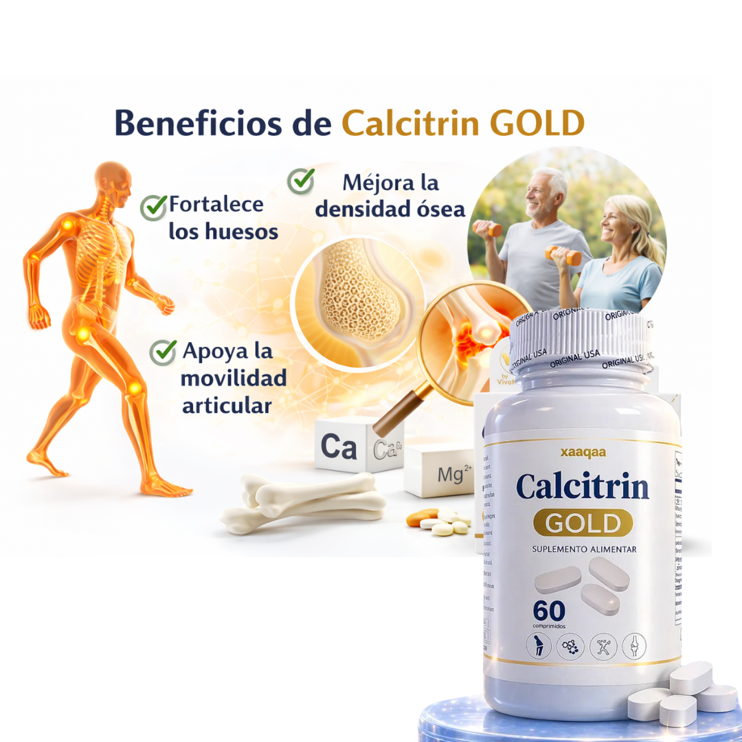Calcitrin Gold® - 60 cápsulas